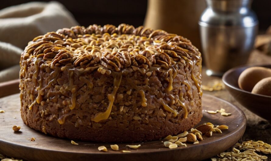 Receita de Bolo de Maçã com Aveia