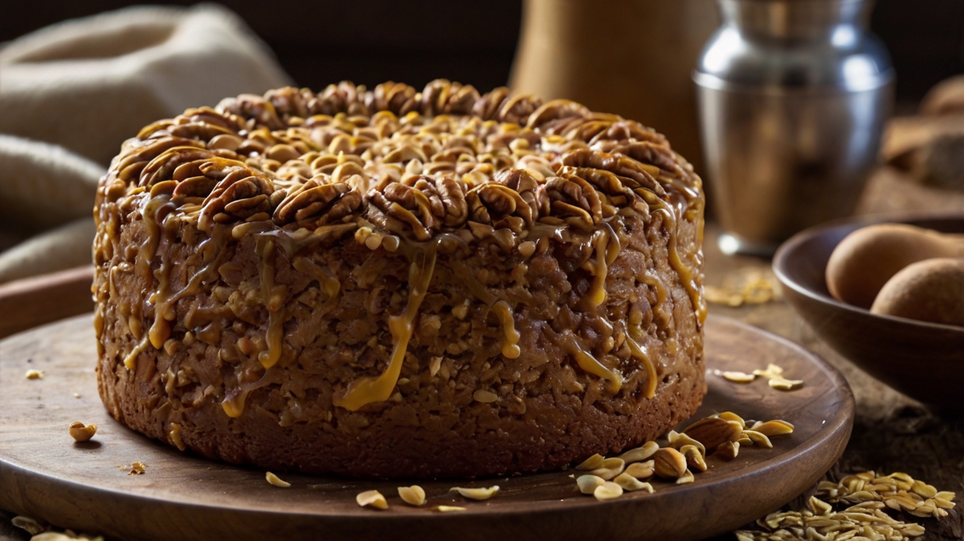 Receita de Bolo de Maçã com Aveia